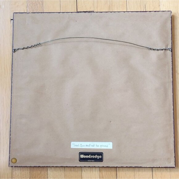 Kathe Kollwitz Framed Etching Print Seed For Sowing Should Not Be Ground 14 X 14 - Picture 5 of 11